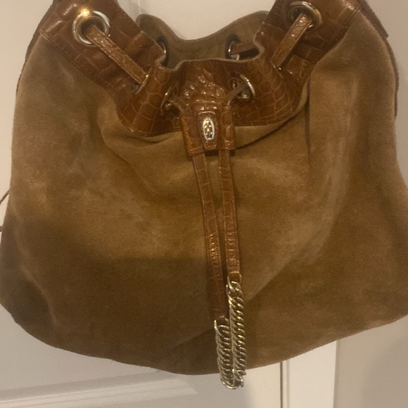 Cole Haan suede shoulder bag. Good used condition. - Picture 4 of 10